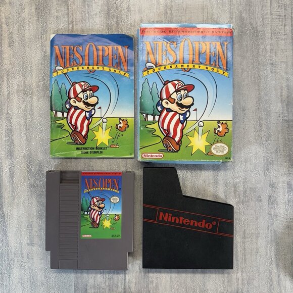 NES Open Tournament Golf (Nintendo NES, 1991) Complete CIB - Picture 1 of 16